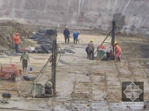 崇仁我公司承建北京房山区水池地基注浆加固工程